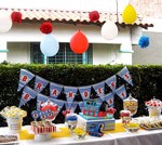 thomas the tank engine train birthday party ideas